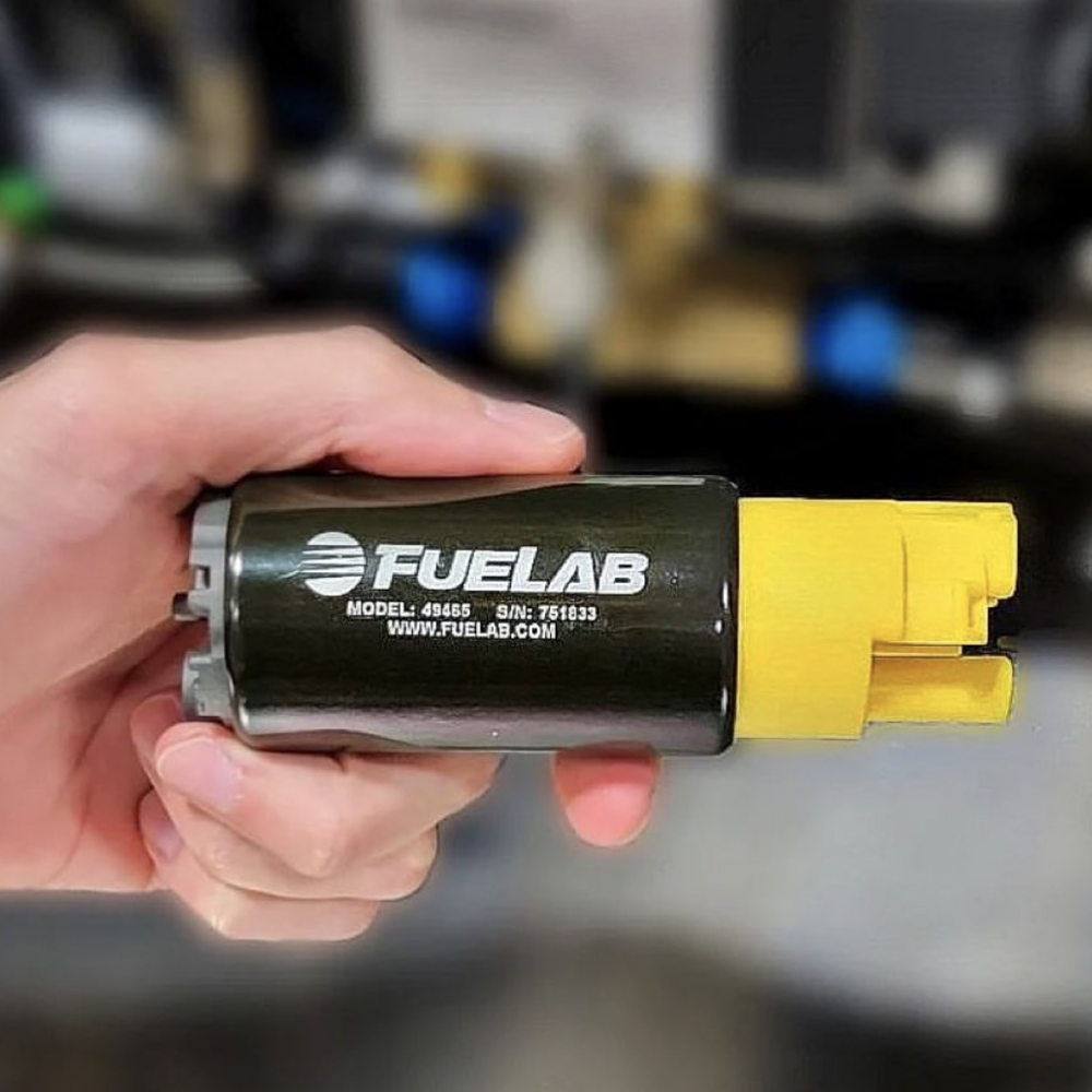 Fuelab 495 AC Low Pressure In-Tank Lift Pump SAE Male Out w/Pre-Filter